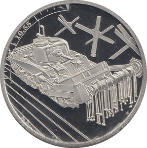 2019 5 POUNDS D DAY LANDING 10:55 ( PROOF ) - WORLD COINS - Cambridgeshire Coins