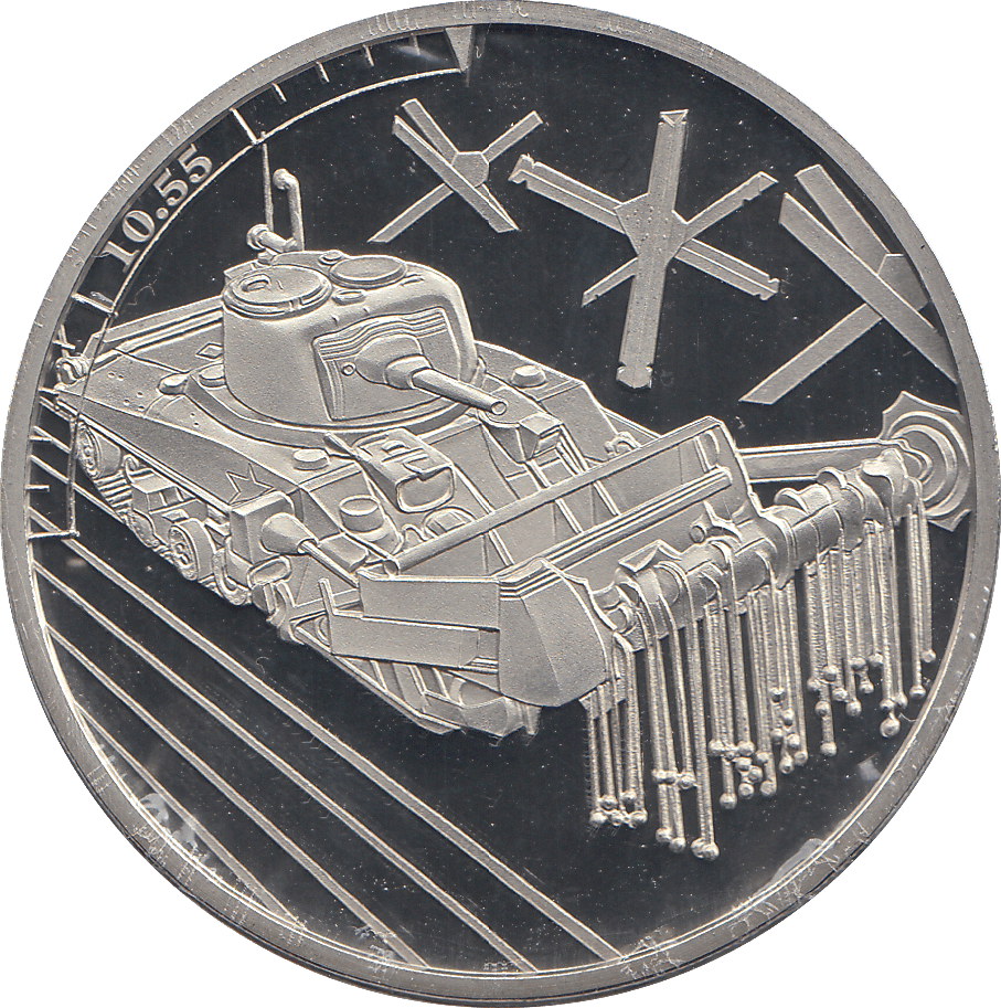 2019 5 POUNDS D DAY LANDING 10:55 ( PROOF ) - WORLD COINS - Cambridgeshire Coins