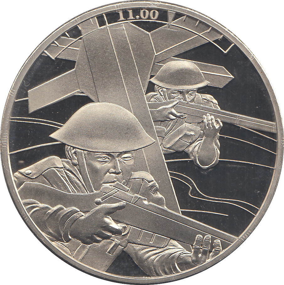 2019 5 POUNDS D DAY LANDING 11:00 ( PROOF ) - WORLD COINS - Cambridgeshire Coins