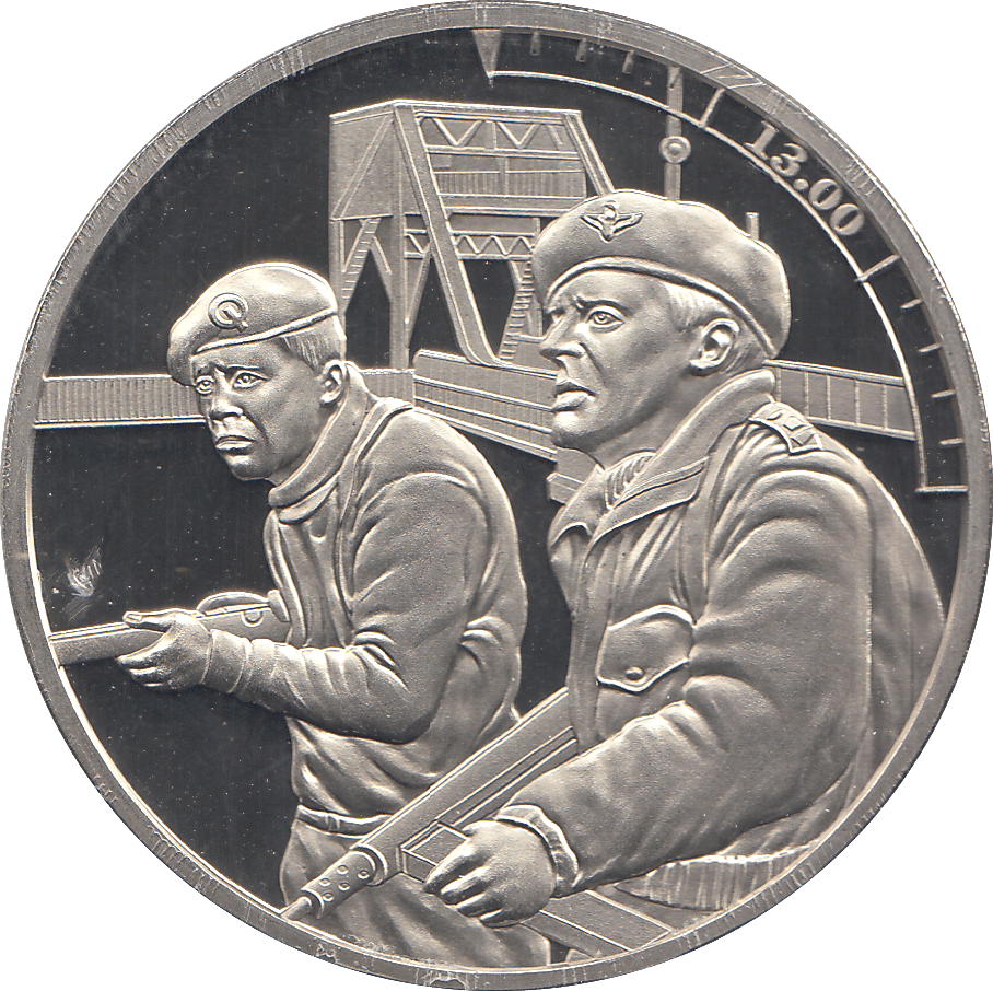 2019 5 POUNDS D DAY LANDING 13:00 ( PROOF ) - WORLD COINS - Cambridgeshire Coins
