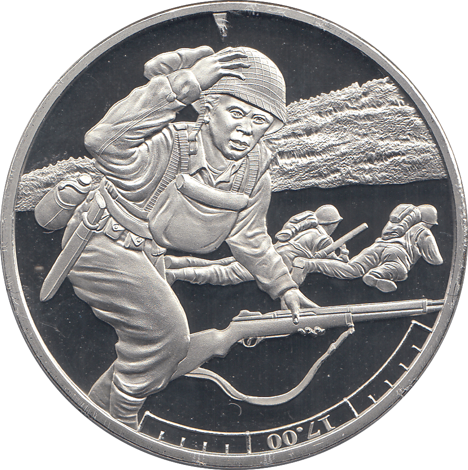2019 5 POUNDS D DAY LANDING 17:00 ( PROOF ) - WORLD COINS - Cambridgeshire Coins