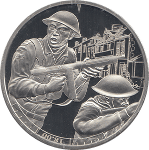 2019 5 POUNDS D DAY LANDING 18:00 ( PROOF ) - WORLD COINS - Cambridgeshire Coins