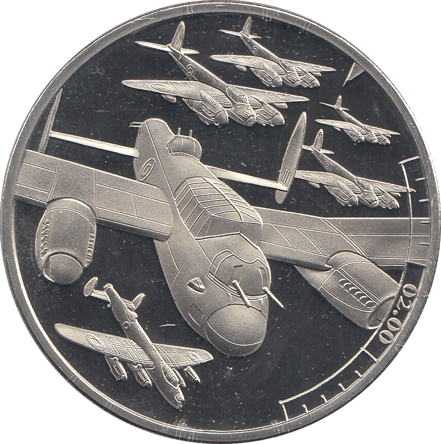 2019 5 POUNDS D DAY LANDING 2:00 ( PROOF ) - WORLD COINS - Cambridgeshire Coins