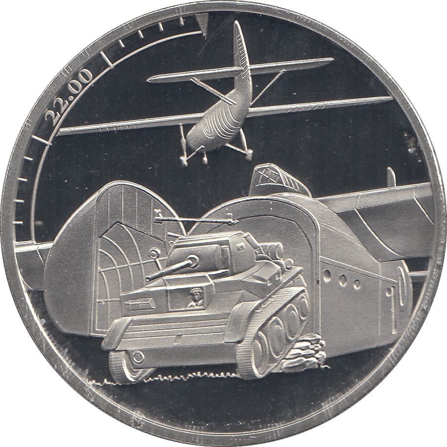 2019 5 POUNDS D DAY LANDING 22:00 ( PROOF ) - WORLD COINS - Cambridgeshire Coins