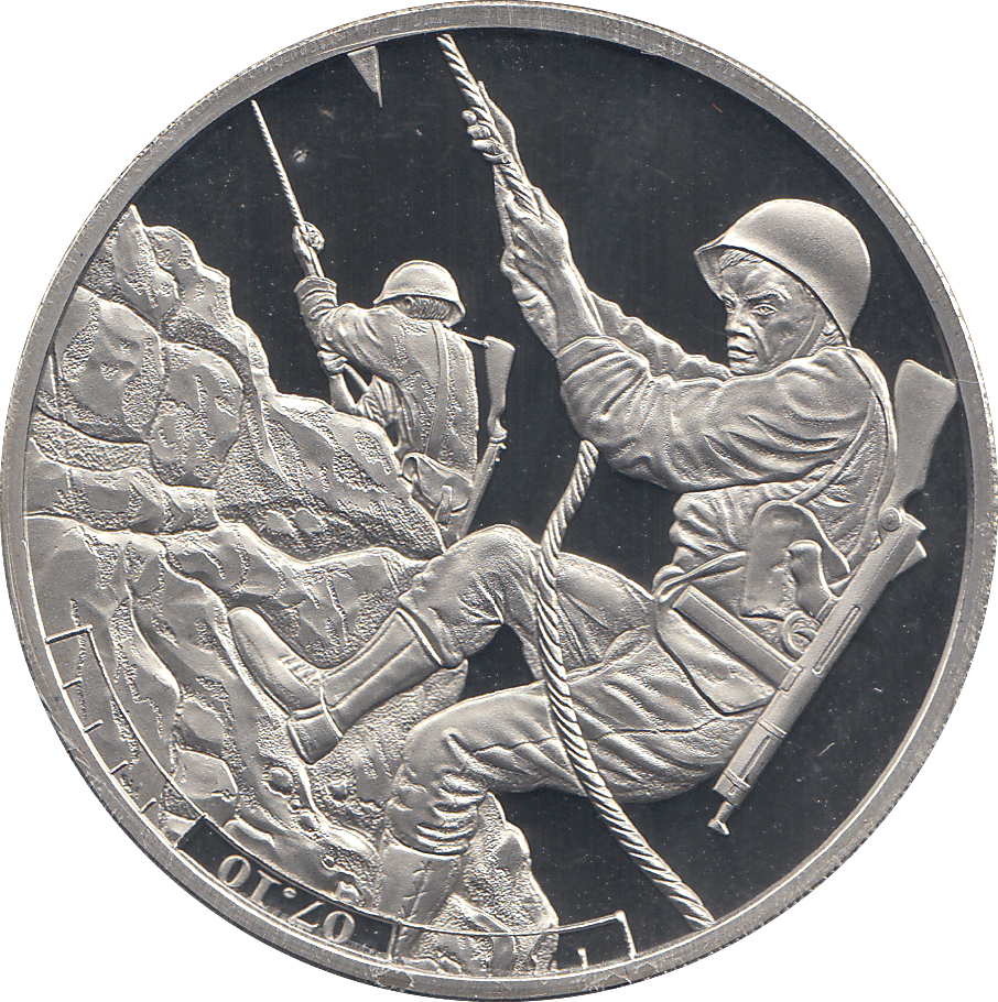 2019 5 POUNDS D DAY LANDING 7:10 ( PROOF ) - WORLD COINS - Cambridgeshire Coins