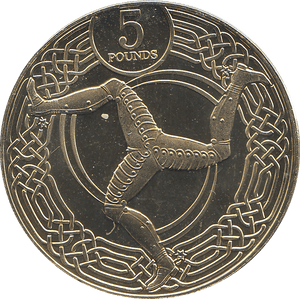 2019 5 POUNDS ISLE OF MAN ( BU ) - WORLD COINS - Cambridgeshire Coins