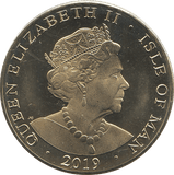 2019 5 POUNDS ISLE OF MAN ( BU ) - WORLD COINS - Cambridgeshire Coins