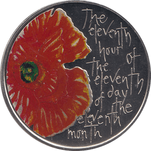 2019 5 POUNDS REMEMBRANCE DAY ( BU ) - WORLD COINS - Cambridgeshire Coins