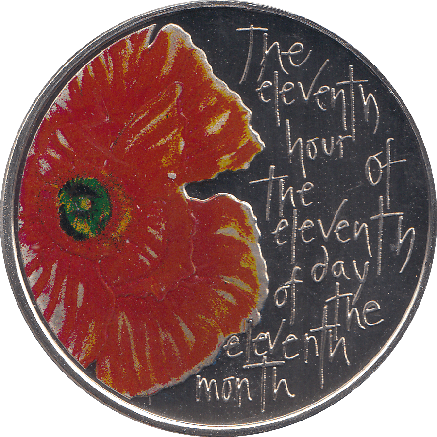 2019 5 POUNDS REMEMBRANCE DAY ( BU ) - WORLD COINS - Cambridgeshire Coins