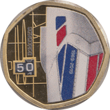 2019 50 CENTS CONCORDE PROOF - WORLD COINS - Cambridgeshire Coins