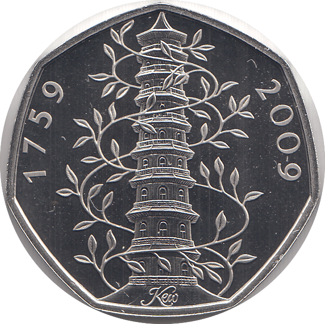 2019 50 PENCE GARDENS ( BU ) - WORLD COINS - Cambridgeshire Coins