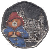 2019 50 PENCE PADDINGTON BEAR COLOURED ( BU ) - WORLD COINS - Cambridgeshire Coins