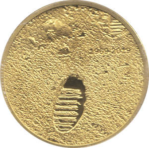 2019 50 YEARS MOON LANDING COMMEMORATIVE COIN - CROWN - Cambridgeshire Coins