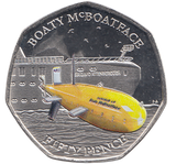 2019 50P BOATY MCBOATFACE ( BU ) - 50p BU - Cambridgeshire Coins