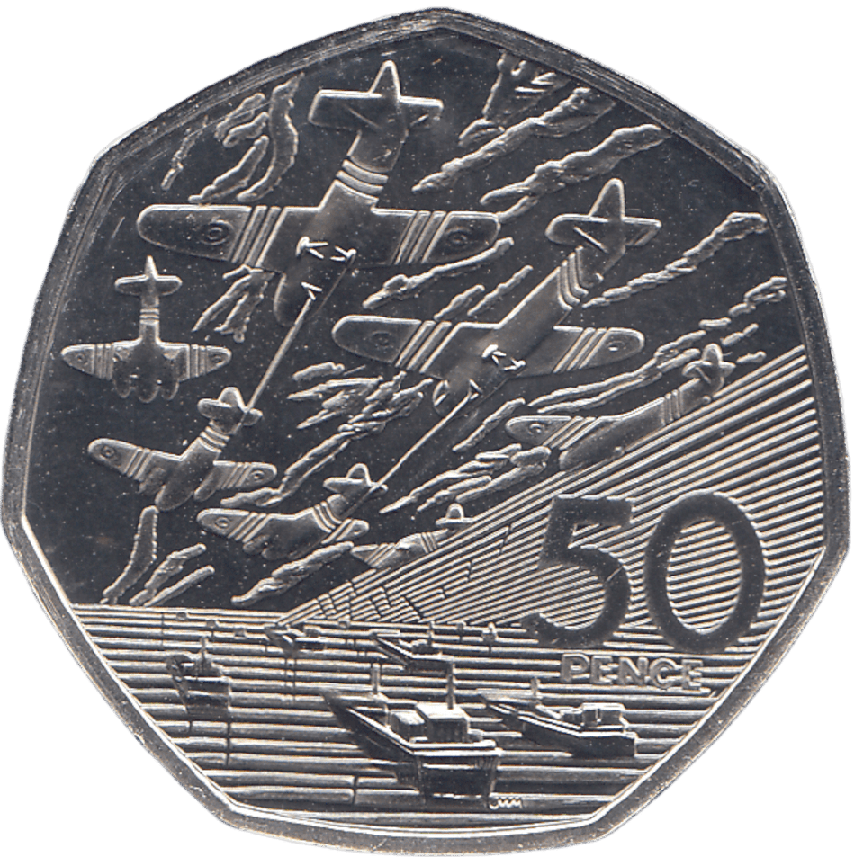 2019 50P D DAY LANDINGS ( BU ) - WORLD COINS - Cambridgeshire Coins