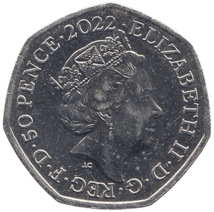 2019 50P QUEEN ELIZABETH II 70TH ANNIVERSARY ( BU ) - WORLD COINS - Cambridgeshire Coins
