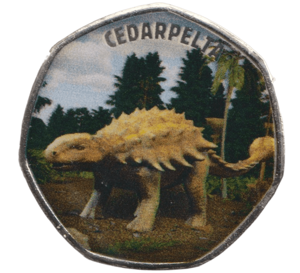 2019 50P SHAPED COIN LAND OF HOPE AND GLORY - 50P SHAPED COIN - Cambridgeshire Coins
