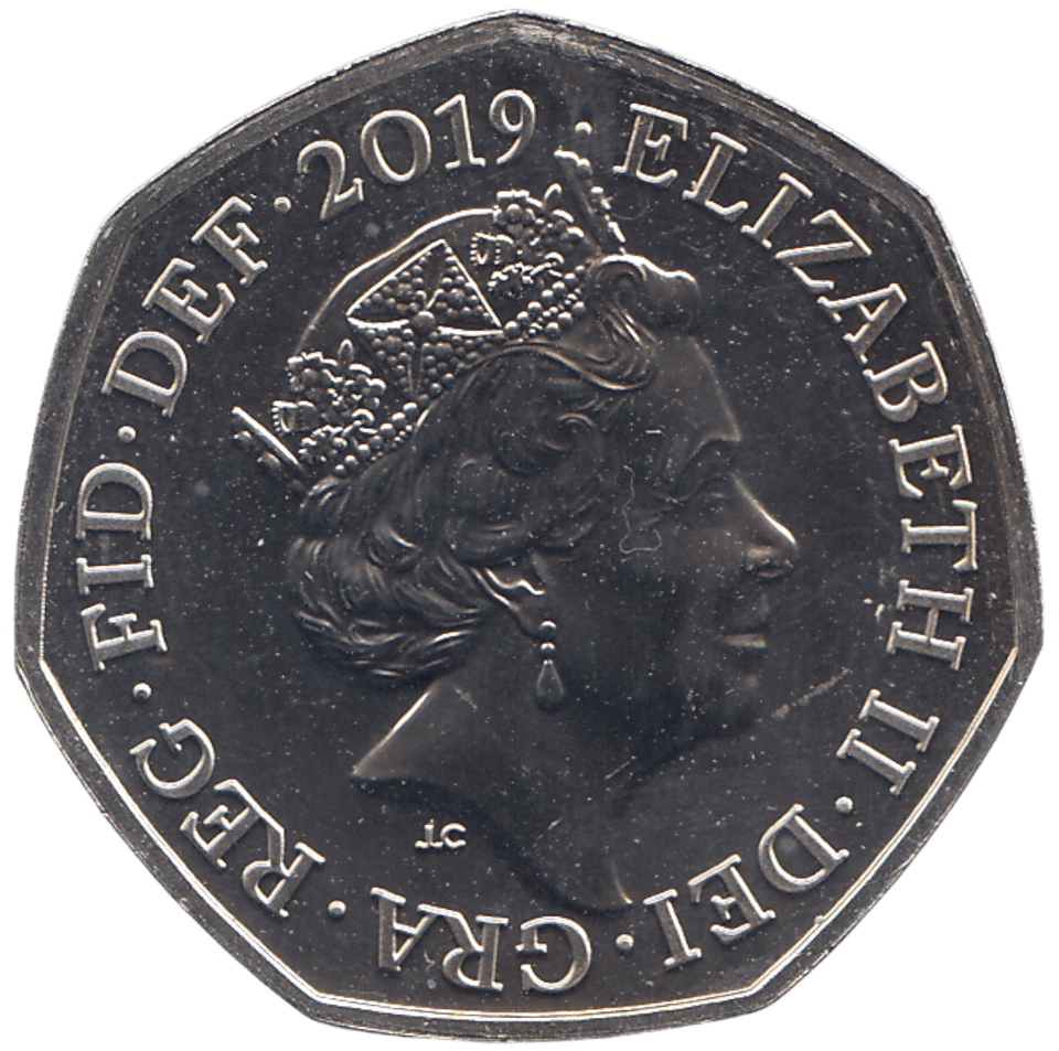 2019 50P STEVEN HAWKING ( BU ) - WORLD COINS - Cambridgeshire Coins