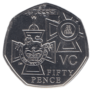 2019 50P VICTORIA CROSS ( BU ) - WORLD COINS - Cambridgeshire Coins