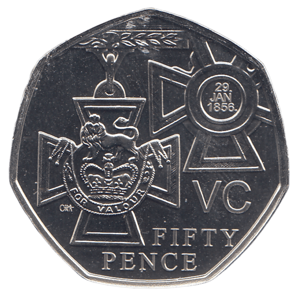 2019 50P VICTORIA CROSS ( BU ) - WORLD COINS - Cambridgeshire Coins