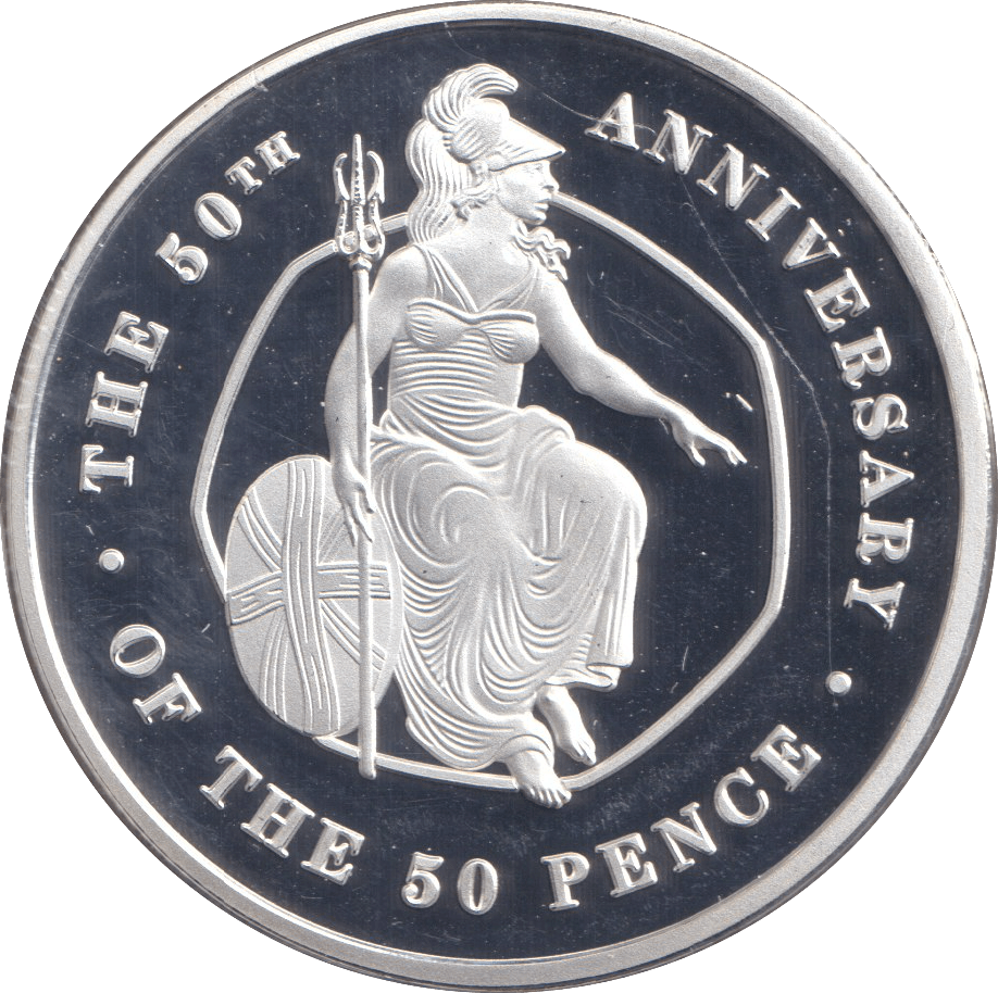 2019 50TH ANNIVERSARY OF THE 50 PENCE - WORLD COINS - Cambridgeshire Coins