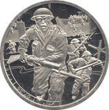 2019 75TH D - DAY ANNIVERSARY FIVE POUNDS BAILIWICK OF GUERNSEY ( BU ) - WORLD COINS - Cambridgeshire Coins