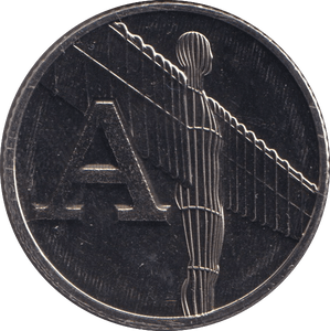 2019 Brilliant Uncirculated 10P A - ANGEL OF THE NORTH - 10p BU - Cambridgeshire Coins