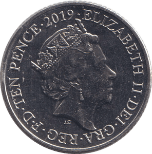 2019 Brilliant Uncirculated 10P I - ICE CREAM CONE - 10p BU - Cambridgeshire Coins