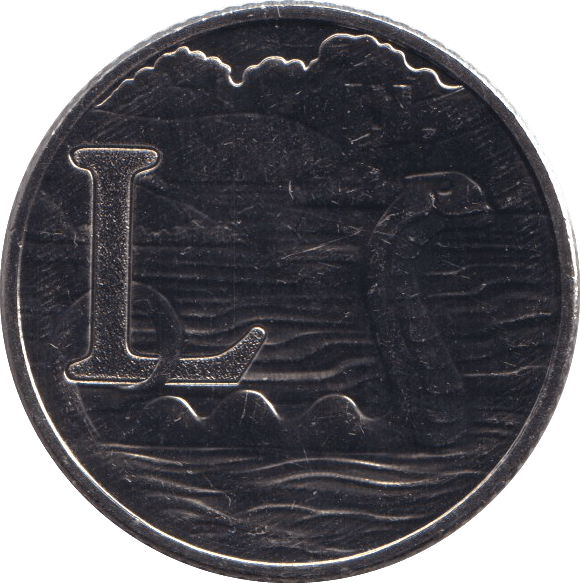 2019 Brilliant Uncirculated 10P L - LOCH NESS MONSTER - 10p BU - Cambridgeshire Coins
