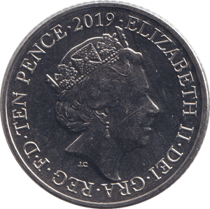 2019 Brilliant Uncirculated 10P T - TEAPOT - 10p BU - Cambridgeshire Coins