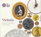 2019 BRILLIANT UNCIRCULATED £5 COIN PRESENTATION PACK VICTORIA REIGN , INNOVATION AND CHANGE - £5 BU PACK - Cambridgeshire Coins