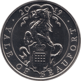 2019 BRILLIANT UNCIRCULATED £5 QUEENS BEASTS YALE OF BEAUFORT BU - £5 BU - Cambridgeshire Coins