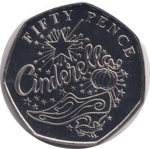 2019 BU 50P BAILIWICK OF GUERNSEY CINDERELLA - WORLD COINS - Cambridgeshire Coins