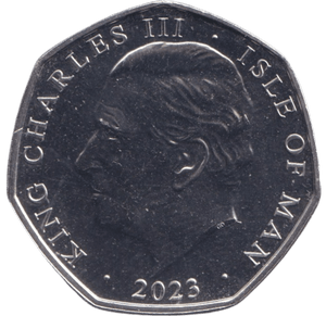 2019 BU 50P GOD SAVE OUR GRACIOUS KING - 50p BU - Cambridgeshire Coins