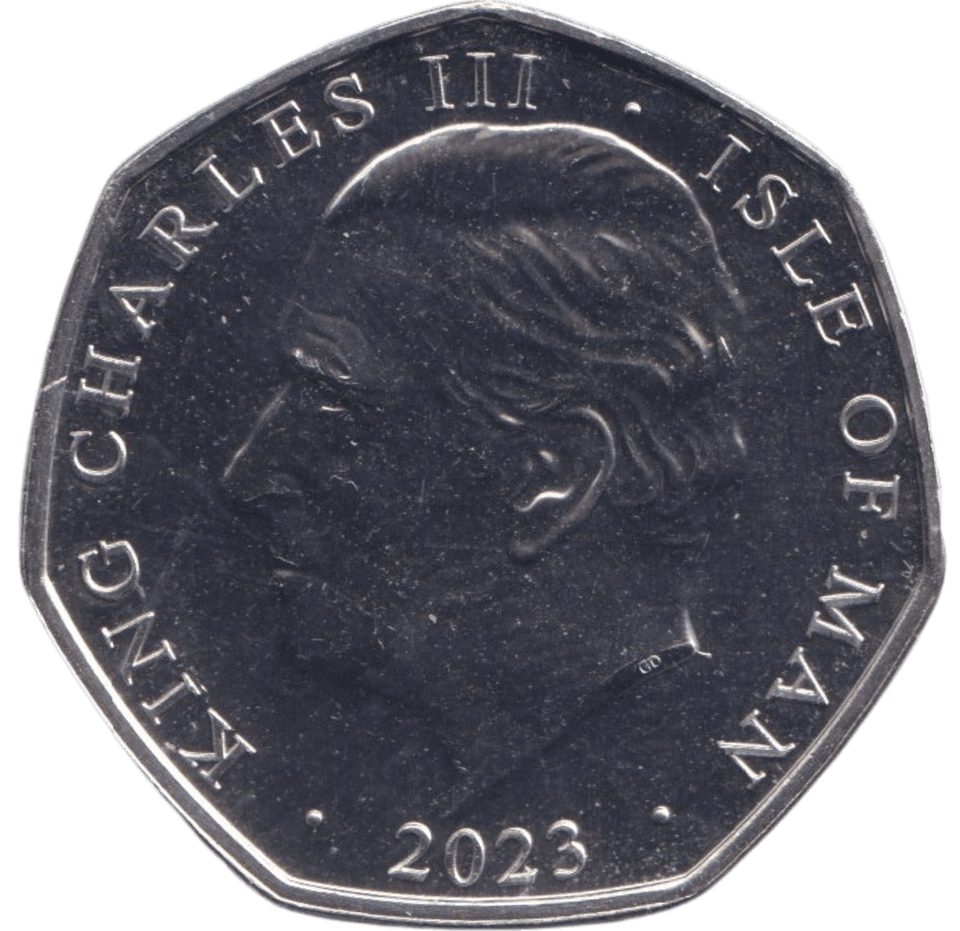 2019 BU 50P GOD SAVE OUR GRACIOUS KING - 50p BU - Cambridgeshire Coins
