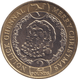 2019 CHRISTMAS £2 ISLE OF MAN BU - WORLD COINS - Cambridgeshire Coins