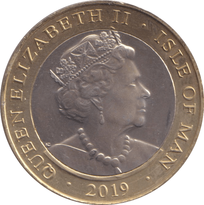2019 CHRISTMAS £2 ISLE OF MAN BU - WORLD COINS - Cambridgeshire Coins