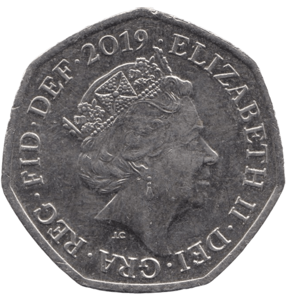 2019 CIRCULATED 50P PADDINGTON BEAR AT ST PAULS CATHEDRAL - 50P CIRCULATED - Cambridgeshire Coins