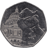 2019 CIRCULATED 50P PADDINGTON BEAR AT ST PAULS CATHEDRAL - 50P CIRCULATED - Cambridgeshire Coins