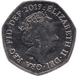 2019 CIRCULATED 50P SHIELD COAT OF ARMS - 50P CIRCULATED - Cambridgeshire Coins