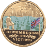 2019 COMMEMORATIVE REMEMBERING THE VICTIMS MEDALLION - MEDALS & MEDALLIONS - Cambridgeshire Coins
