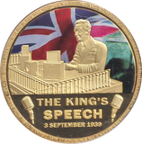 2019 COMMEMORATIVE THE KING'S SPEECH MEDALLION - MEDALS & MEDALLIONS - Cambridgeshire Coins