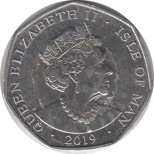 2019 CRICKET WORLD CUP 50P - WORLD COINS - Cambridgeshire Coins