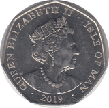2019 CRICKET WORLD CUP 50P - WORLD COINS - Cambridgeshire Coins