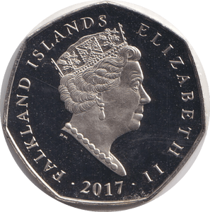 2019 FIFTY PENCE CHINSTRAP PENGUIN ( PROOF ) - WORLD COINS - Cambridgeshire Coins