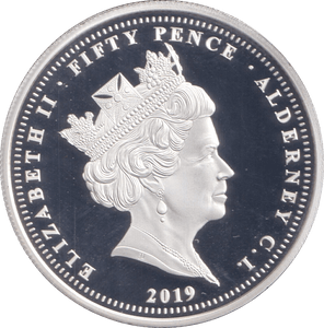 2019 FIFTY PENCE D - DAY COIN F266 - WORLD COINS - Cambridgeshire Coins