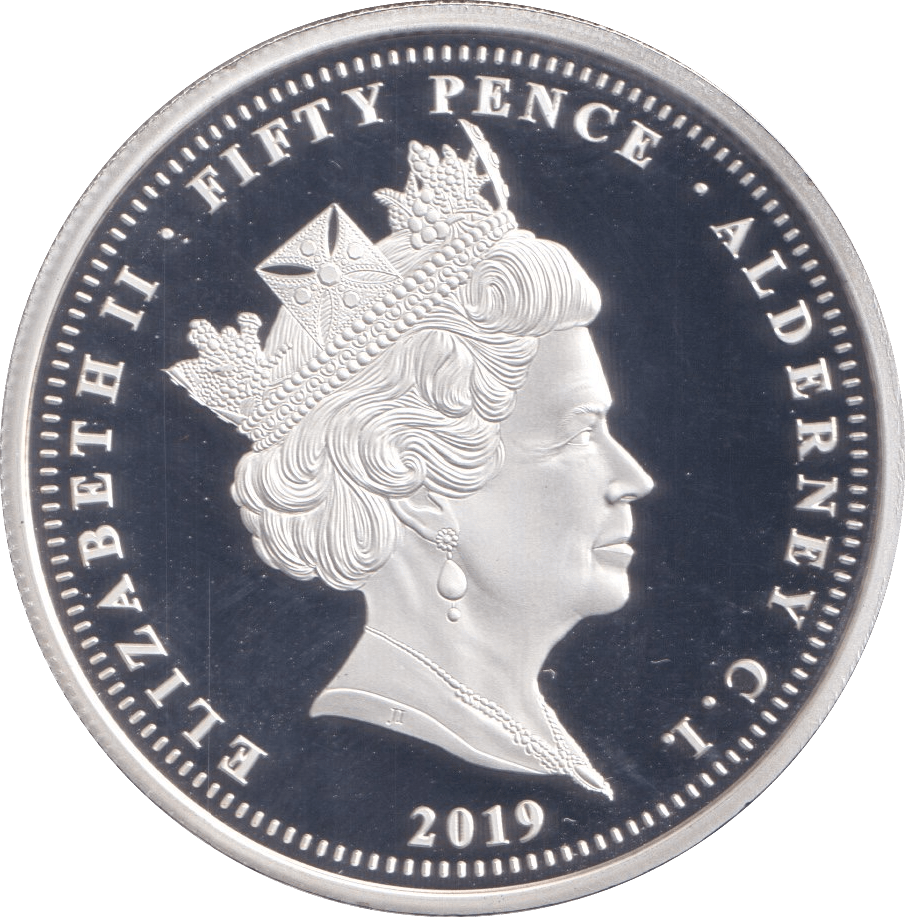 2019 FIFTY PENCE D - DAY COIN F266 - WORLD COINS - Cambridgeshire Coins