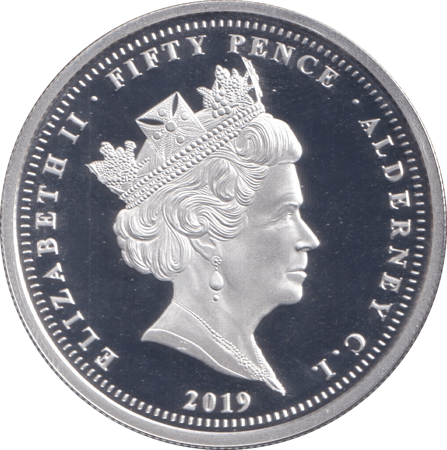 2019 FIFTY PENCE D - DAY COIN F268 - WORLD COINS - Cambridgeshire Coins