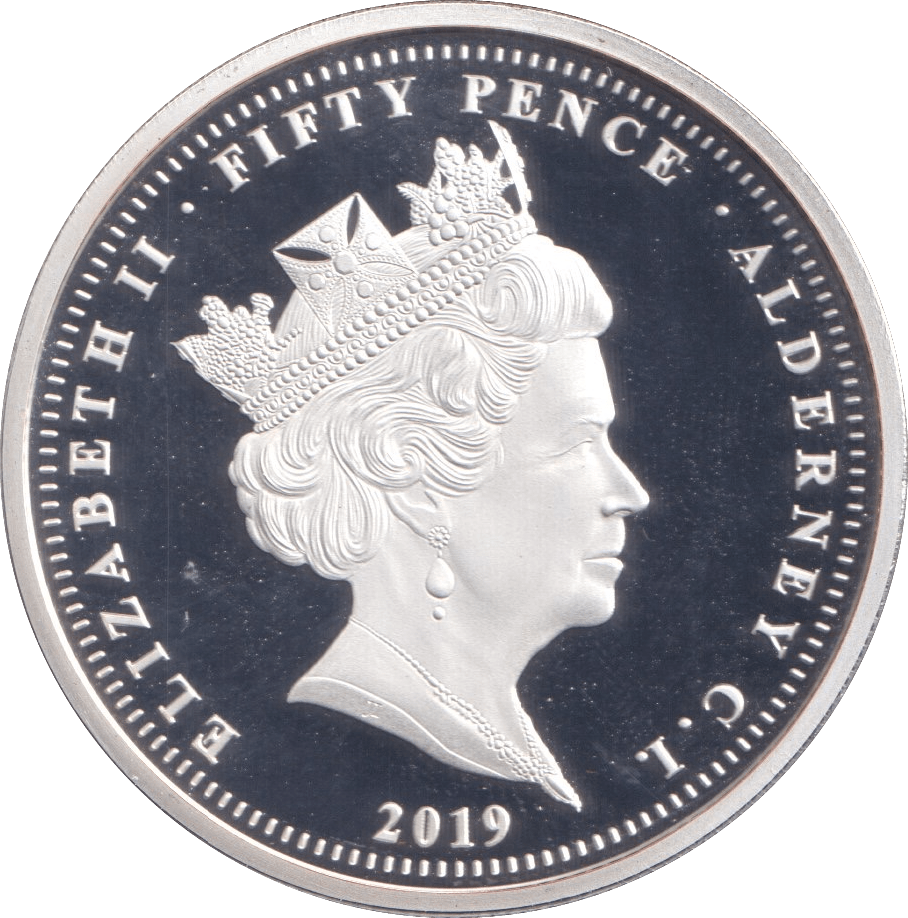 2019 FIFTY PENCE D - DAY COIN F270 - WORLD COINS - Cambridgeshire Coins