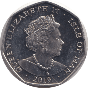 2019 FIFTY PENCE - IOM GOAT - WORLD COINS - Cambridgeshire Coins